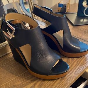 Michael Kors black/brown Wedges size 8.5